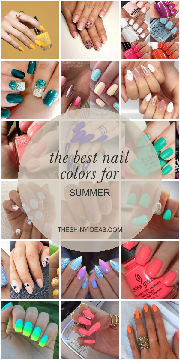 The Best Nail Colors for Summer Home, Family, Style and Art Ideas